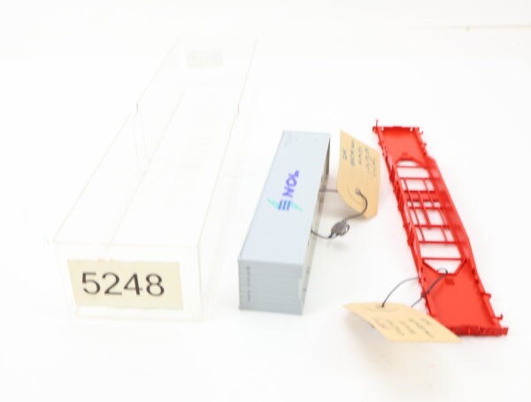 E1641 Fleischmann H0 5248 Prototyp Handmuster Gehäuse Güterwagen / Plombe