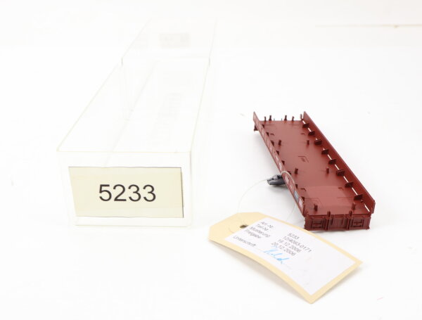 E1641 Fleischmann H0 5233 Prototyp Handmuster Gehäuse Güterwagen / Plombe