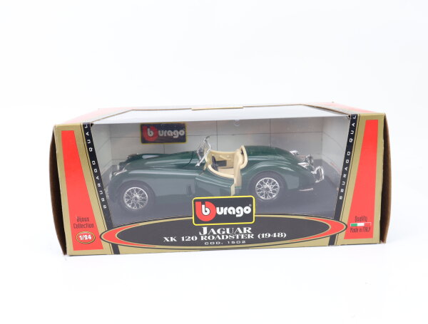 Bburago 1502 Modellauto PKW Jaguar XK 120 coupé (1948) 1:24 OVP