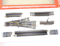 Fleischmann H0 6093 Gleismaterial 3-Weg-Weichen-Set...