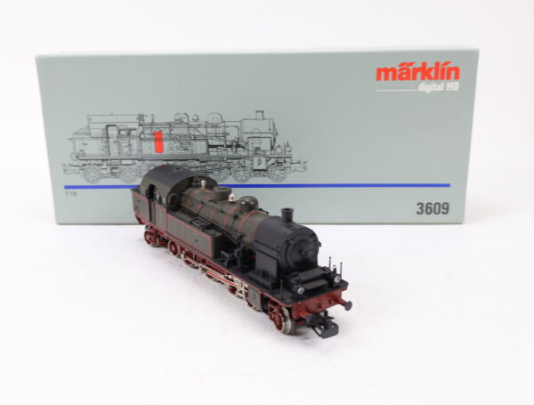Märklin H0 3609 Dampflok Tenderlok T18 schwarz-grün BR 8401 K.P.E.V. / Digital