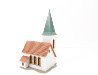 Faller H0 130240 Gebäude Kirche Dorfkirche Kapelle / gebaut