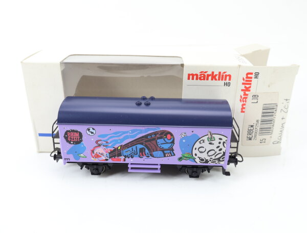 Märklin H0 98702 Güterwagen Kühlwagen "Raum & Zeit" / MHI OVP