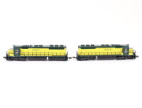 Kato N 176-3106 176-3107 US Diesellok 2-tlg. SD45 C&NW #6527 #6568