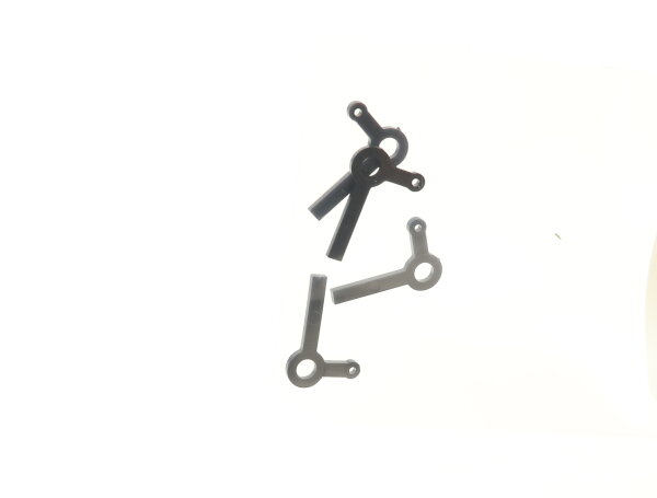 E1641 Fleischmann H0 12/2531-0101 Ersatzteil 4x Stellhebel links für Signal 6206