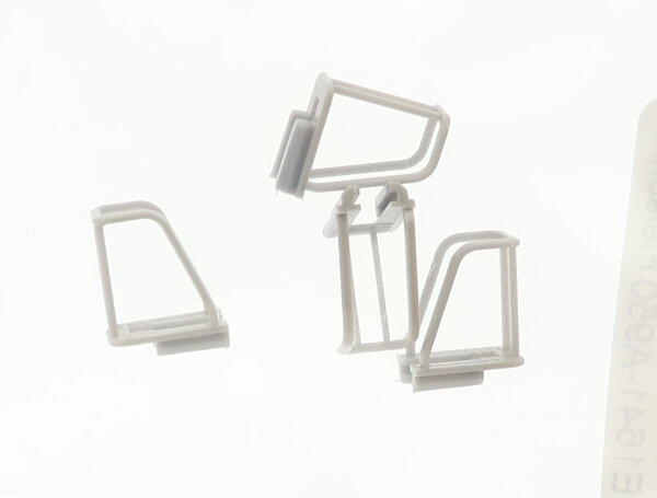 E1641 Fleischmann N 12/1568-0100 Ersatzteil 4x Mastkorb für Lichtsignal 9225