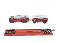 Fleischmann H0 5273 Güterwagen Niederflurwagen rollende Landstraße 063-5 DB  OVP