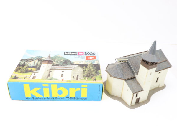 Kibri H0 B-8020 Gebäude Antonius-Kapelle "Saas-Grund" 1:87 gebaut OVP