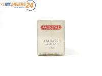 Wiking H0 124 04 22 Modellauto PKW Audi A6 dunkelstahlblau 1:87 E73