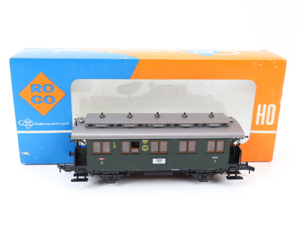 Roco H0 4206 Personenwagen Abteilwagen 3. Klasse 88 080 DRG / NEM