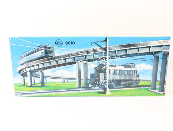 Kibri H0 B-9610 Gebäude Bausatz Brücke Hochbrücke OVP
