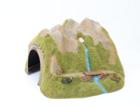 Busch H0 3007 Landschaftsbau Tunnel mit Wasserfall und...