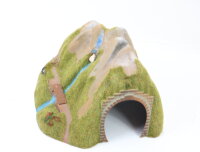 Busch H0 3007 Landschaftsbau Tunnel mit Wasserfall und Brücke