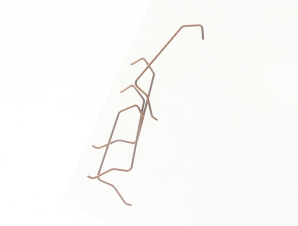 E1641 Fleischmann N Ersatzteil 4x Bügel Kontaktbügel für Innenbeleuchtung 9464