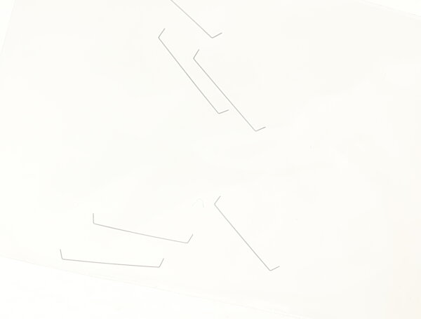 E1641 Fleischmann N Ersatzteil 6x Richtfeder für Kurzkupplungs-Nachrüstsatz 9574