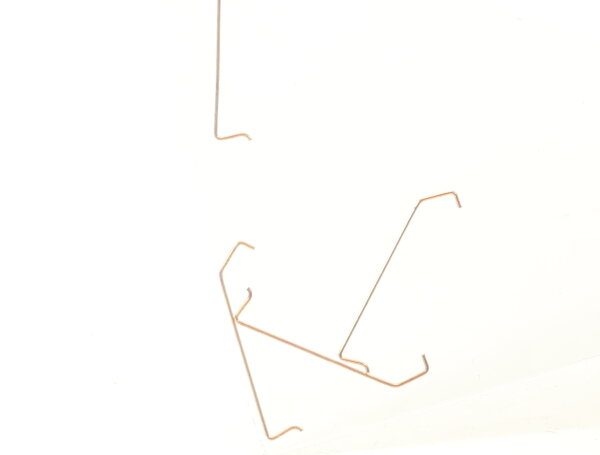 E1641 Fleischmann N Ersatzteil 4x Klammer Bügel für Innenbeleuchtung 9465