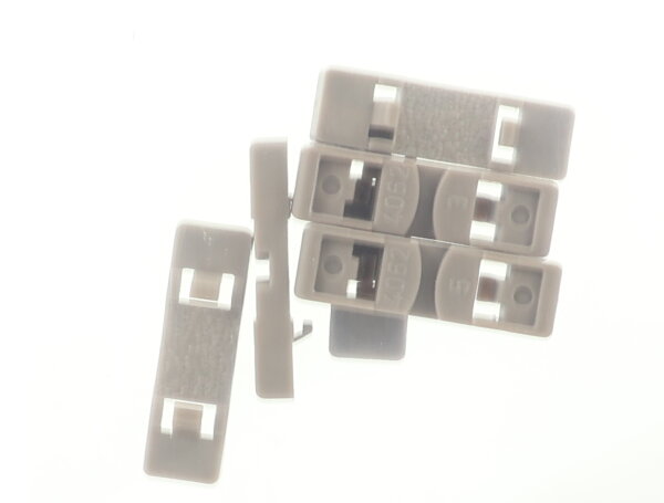 E1641 Fleischmann N 12/4062-0101 Ersatzteil 6x Weichenzungenschieber für 9139