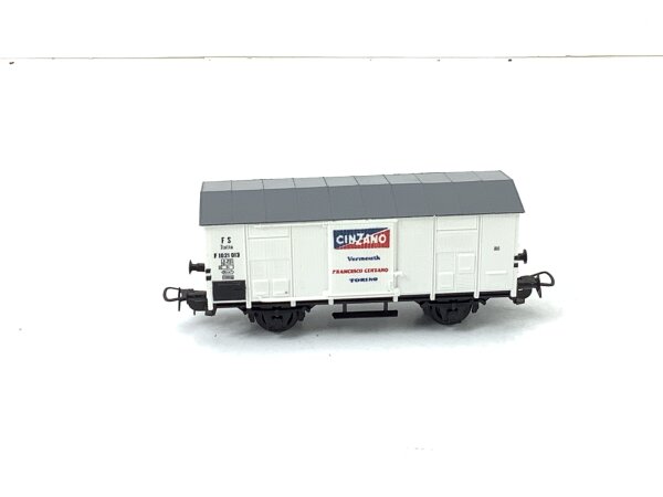 Piko H0 5/6448 gedeckter Güterwagen Kühlwagen "Cinzano" 1021 013 FS Italia