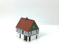 Spur H0 Gebäude Wohnhaus Fachwerkhaus Bauernhaus
