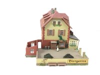 Kibri H0 Gebäude Gasthaus zur Eisenbahn mit Biergarten