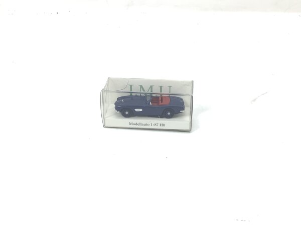 I.M.U. H0 05071 Modellauto PKW BMW 507 Cabrio Roadster blau 1:87