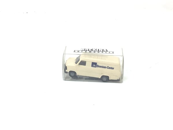 Brekina H0 Modellauto PKW Ford Transit II Kleinbus Bremsen Center 1:87