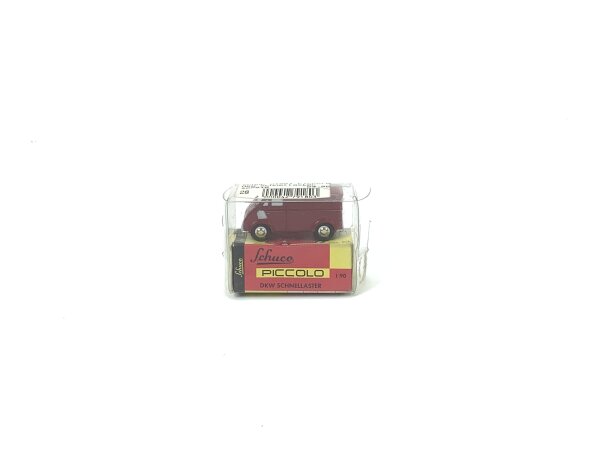 E256 Schuco Piccolo 01551 Modellauto Transporter DKW Schnellaster rot 1:90