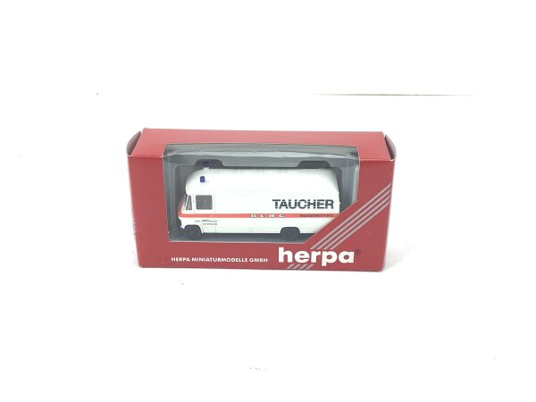 Herpa H0 182324 Modellauto Transporter Mercedes MB 508 DLRG Taucher 1:87