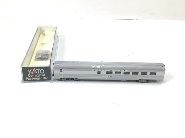 Kato N US Personenwagen Burlington Silver Spoon