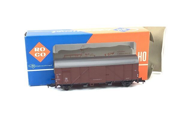Roco H0 4332 Gedeckter Güterwagen 200 005 Glmghs DB / NEM OVP