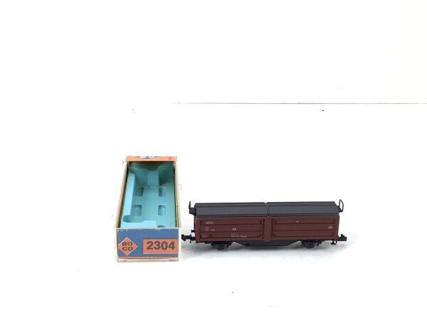 Roco N 2304 Güterwagen Hubschiebewandwagen 374190 DB