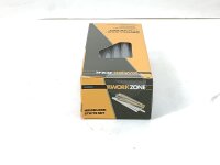 WorkZone Heißklebe-Stifte Set 10 Glitter + 18...