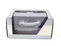 Herpa H0 Modellauto PKW Audi A5  Cabriolet silber 1:87