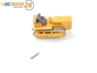 Wiking H0 1102/1A Modellauto Planierraupe ohne Räumschild gelb 1:87 E73