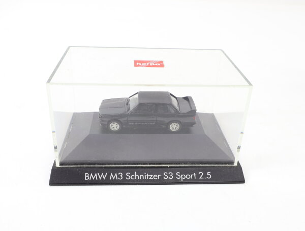 Herpa H0 Modellauto PKW Schnitzer BMW M3 S3 Sport 2.5 1:87