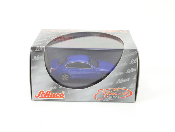 Schuco H0 21787 Modellauto PKW BMW 5er blau 1:87