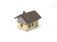 Spur H0 Gebäude Wohnhaus Einfamilienhaus / Holz