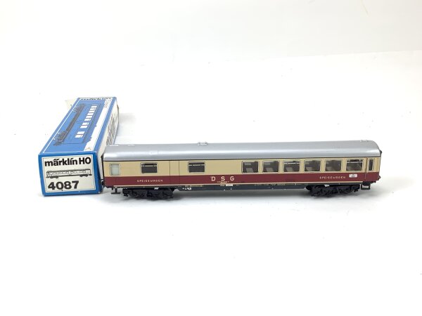 Märklin H0 4087 Personenwagen TEE Speisewagen 88-80114-6 WRümh DSG / Blech OVP