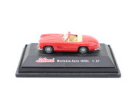 Schuco H0 Modellauto PKW Mercedes-Benz 300 SL Cabrio rot...