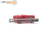 Wiking H0 1065/1C Modellauto Leiterwagen Opel Blitz (Haube eckig) rot 1:87 E73b