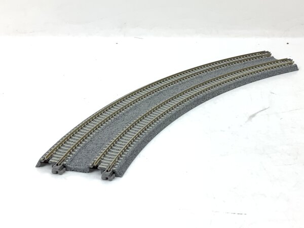 Kato Unitrack N aus 20-181 1x Gleis Doppelgleis gebogen R414/381mm 45°