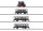 Märklin H0 26619 Zugpackung Spalter 98 307 "Glaskasten" mit Personenwagen MHI