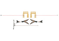 Märklin H0 72024 Stromführende trennbare...