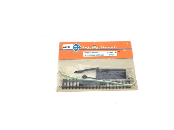 Roco N 02412 S Gleiszubehör Entkupplungsgleis für N-Standardkupplung