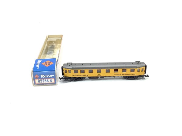 Roco N 02258B Personenwagen Messgerätewagen Bundesversuchsanstalt Minden DB