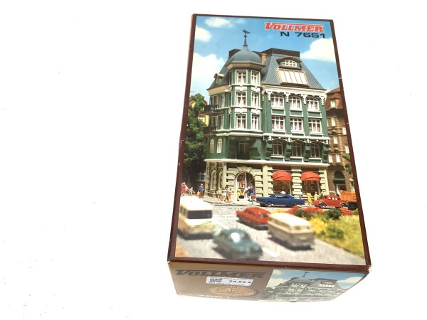 Vollmer 7651 N Gebäude Bausatz Bankhaus OVP