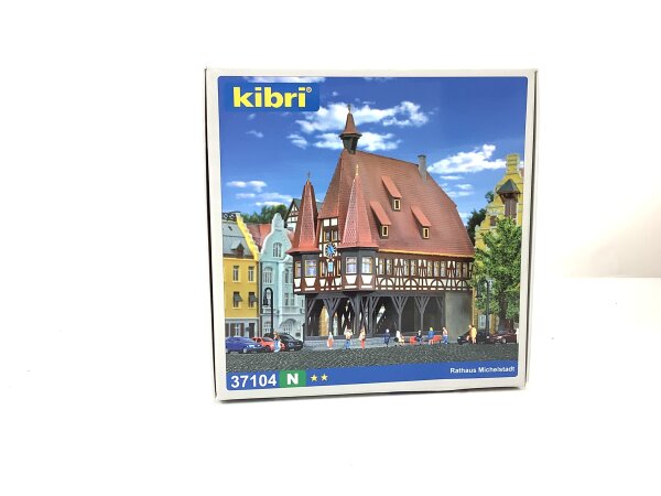 Kibri N 37104 Gebäude Kommunalgebäude Fachwerkhaus Rathaus Michelstadt OVP