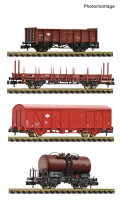 Fleischmann Spur N 6660096 Güterwagen-Set 4-tlg....