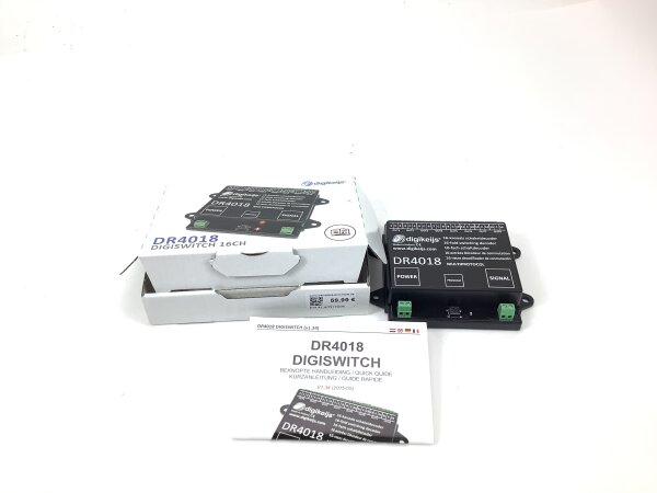 Digikeijs DR 4018 Decoder Schaltdecoder 16-Kanal OVP