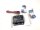 Digikeijs DR 4024 Start-Set Decoder 4-fach Servodecoder mit Servos + Zubehör OVP